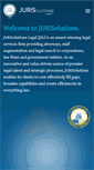 Mobile Screenshot of jurisolutions.com